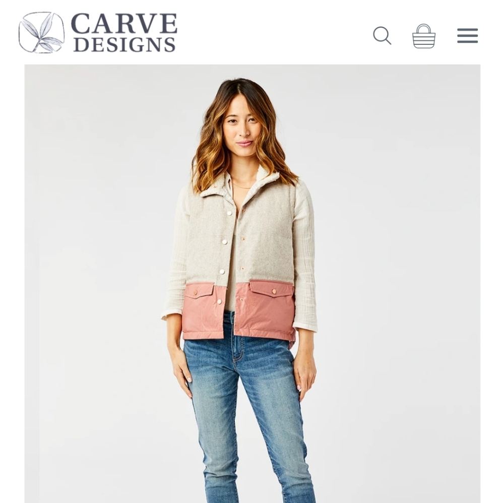 Carve Designs wool/waxed cotton vest